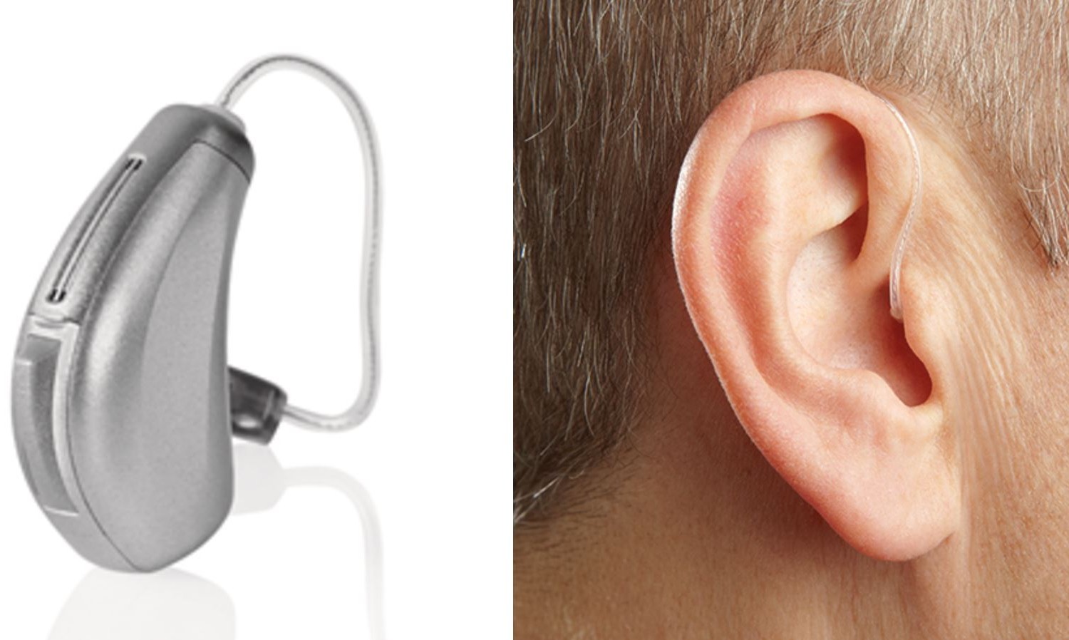 Open and Receiver in canal hearing aids RIC